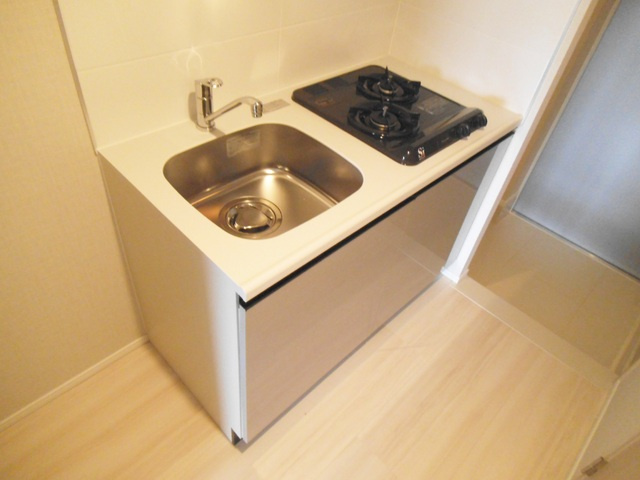 ＤＩＰＳ赤羽駅前のキッチン|２口ガスコンロ付きのキッチンです☆