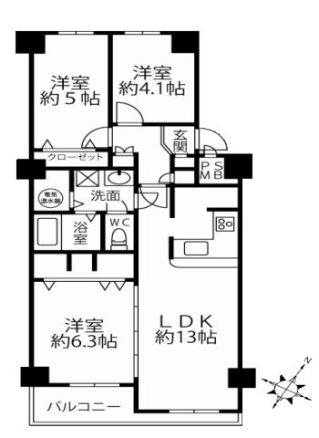 国分寺市本町３丁目の中古マンション