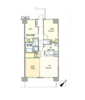 【間取り】 | モア・ステージ千葉・新宿