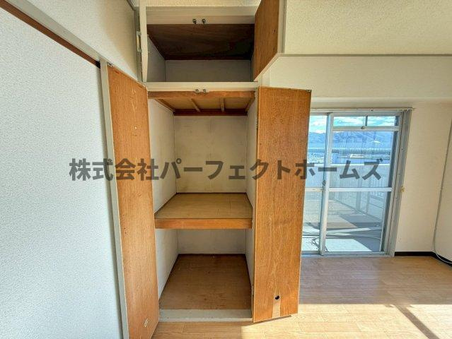 プリンスヴィラ寝屋川の収納|収納のためのスペースです