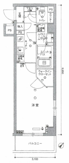 【間取り】 | スカイコート板橋参番館 | 東南の角部屋なので、陽当たり・通風良好です！
