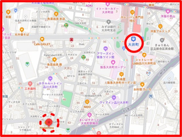 【地図】 | 大井町プリンスハイツ