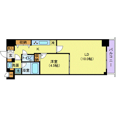 ミェーレ日本橋の間取り