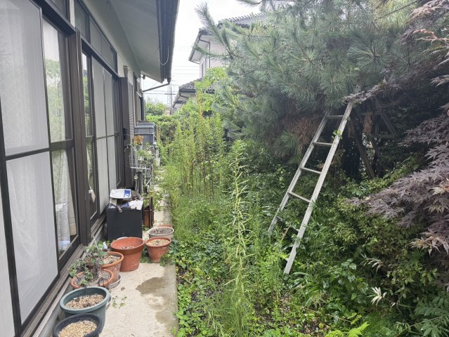 和室派集合♪下岡本町・広さと立地を両立した一軒の庭|お庭の付いた物件です