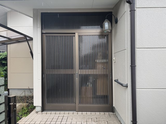 和室派集合♪下岡本町・広さと立地を両立した一軒の玄関|落ち着いた玄関です