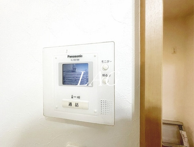 【セキュリティ】 | グランビュー新百合ヶ丘 | モニター付きインターフォンです。