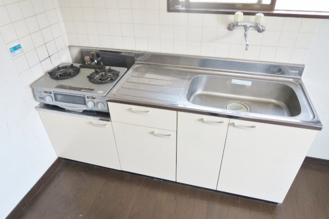 コーポ鈴蘭のキッチン