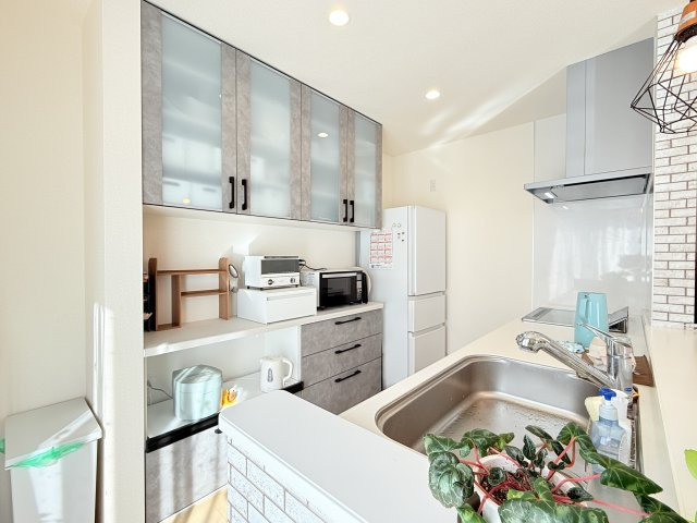 ひたちなか市大字市毛オール電化中古住宅のキッチン