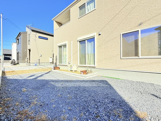 ひたちなか市大字市毛オール電化中古住宅の庭