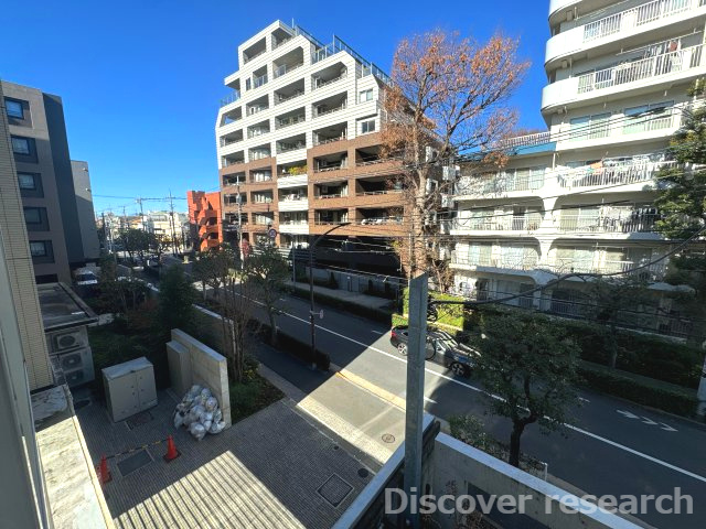 武蔵野ハイツの展望|LDK北側からの眺望