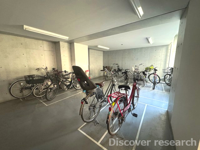 武蔵野ハイツの駐輪場|駐輪場