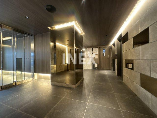 横浜市中区長者町３丁目の賃貸マンションのロビー