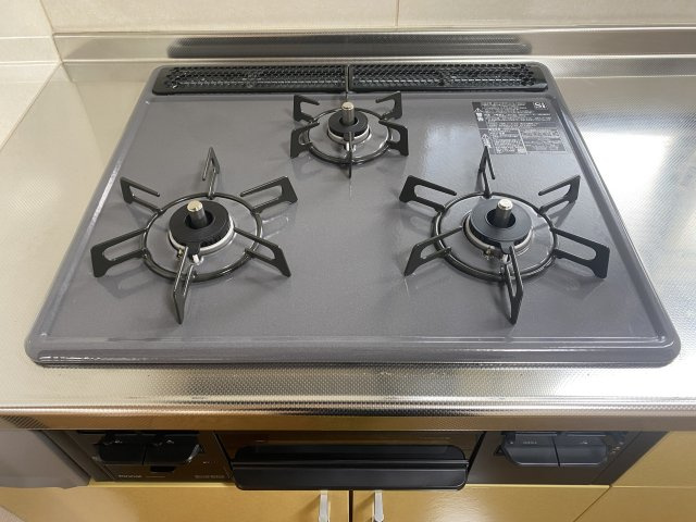 シティハイムパルフェのキッチン|ビルトインコンロ