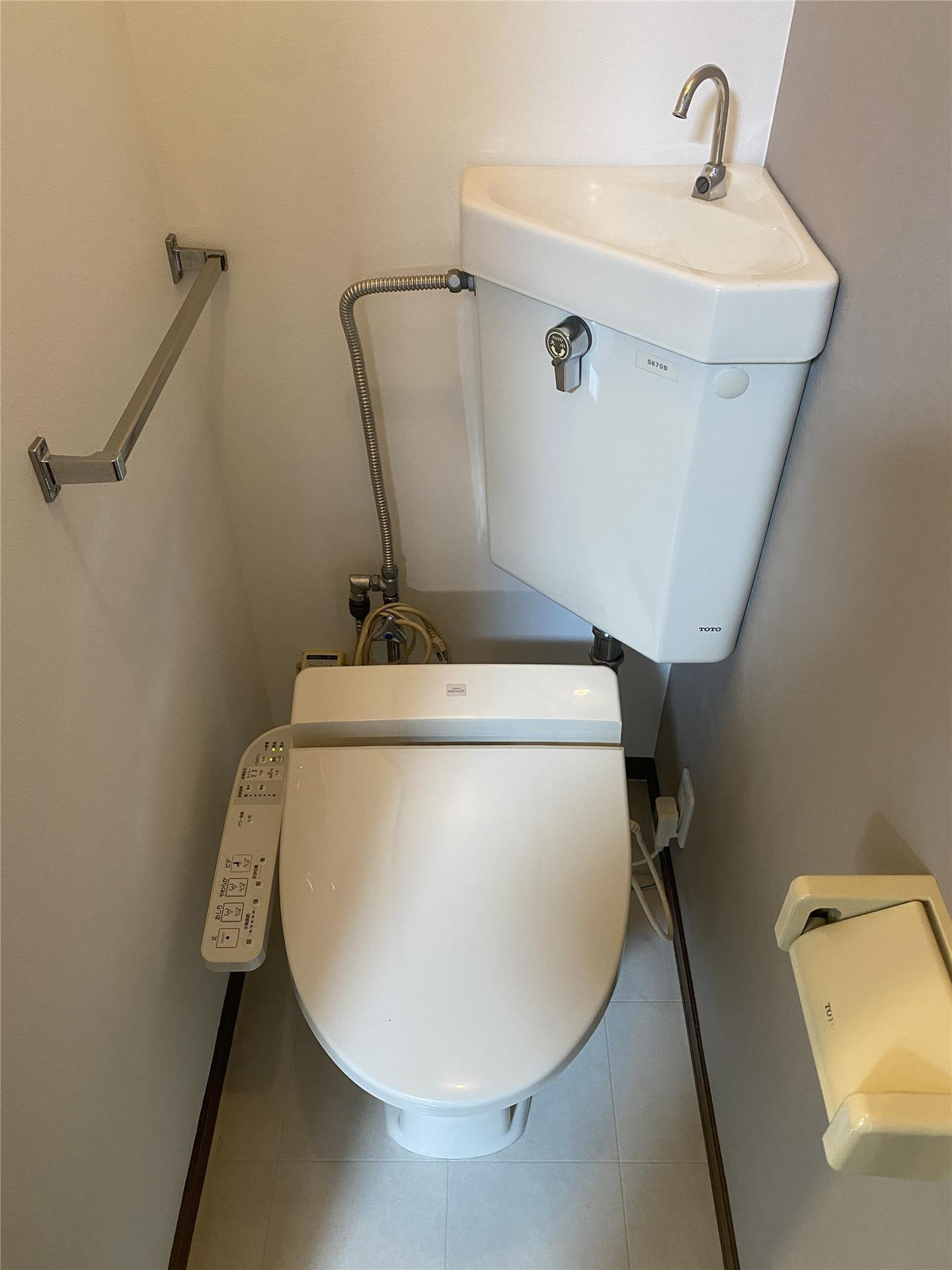 シティハイムパルフェのトイレ|温水洗浄便座