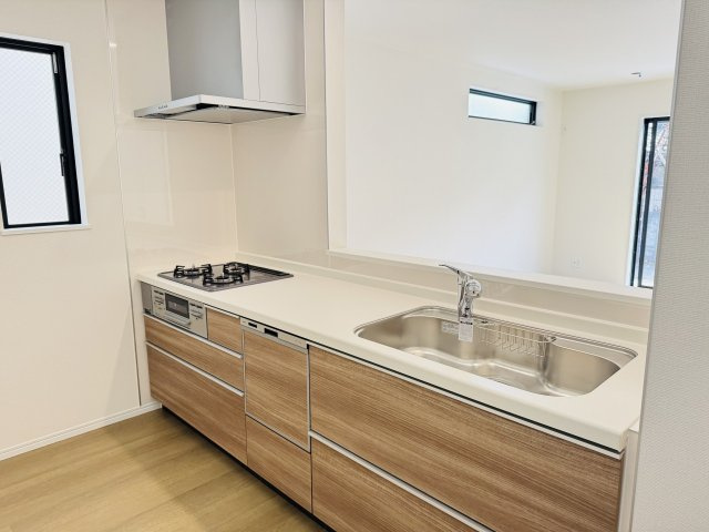 八王子市　大和田町　新築一戸建てのキッチン|～使い勝手の良いシステムキッチン～