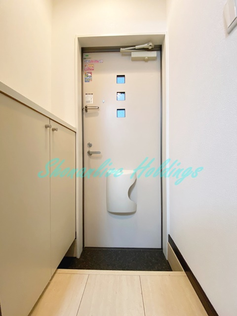 セキュリティヒルズの玄関|シューズボックス付き♪