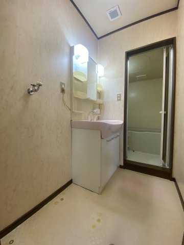 ハウスフロンティアの洗面所