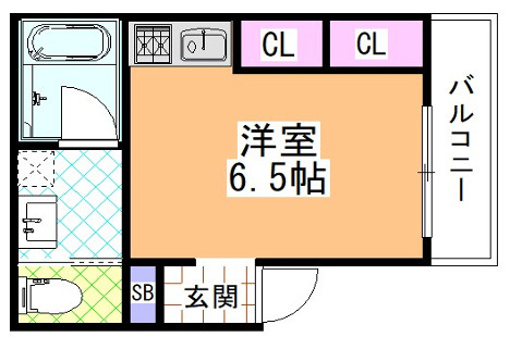 リッチライフ駒ヶ林の間取り