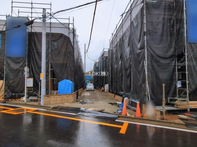 【前面道路含む現地写真】 | 新築戸建／ふじみ野市川崎２丁目（全6棟） | 基礎（撮影：'26/02/03）