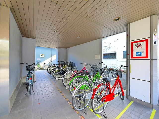 アメニティホウコクのその他共用部分|自転車置き場です