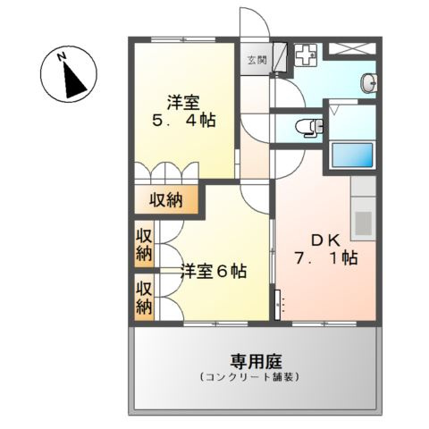 プランドール・ゼットの間取り