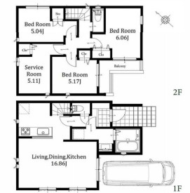 小深作0614④　新築一戸建て　02