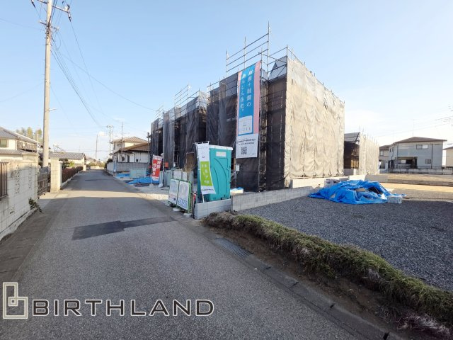 新築戸建・新築建売　大泉町寄木戸第18　西小・西中の前面道路含む現地写真