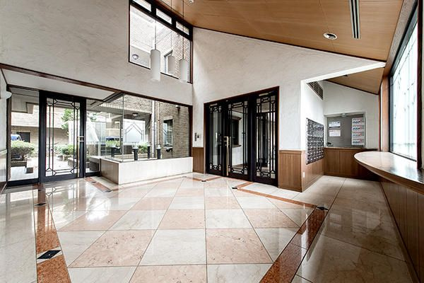 パークサイド野川公園のロビー