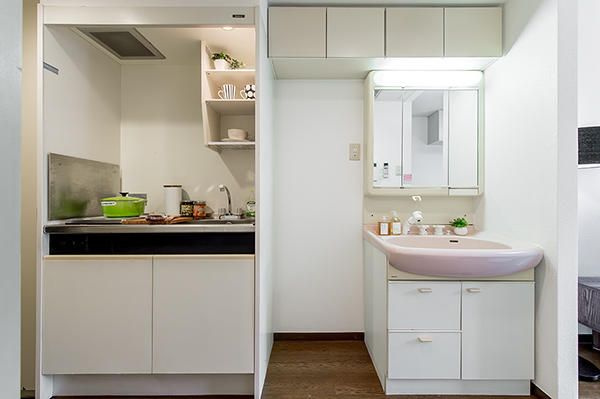 パークサイド野川公園のキッチン|※備品類は付帯しておりません