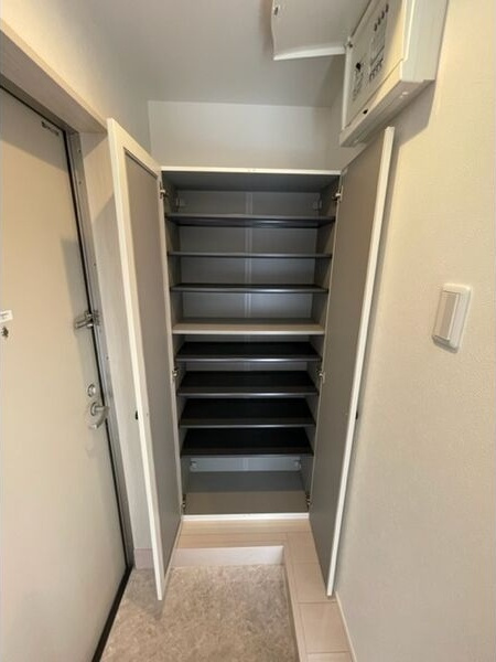 ルナソルの玄関|収納もある玄関です