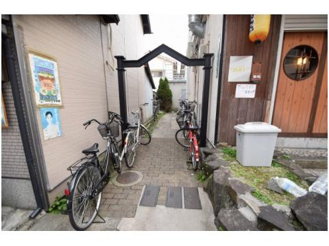 並河マンションの駐車場