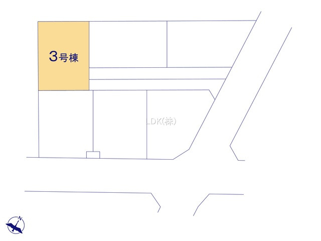 【区画図】 | 新築戸建／ふじみ野市川崎２丁目（全6棟）