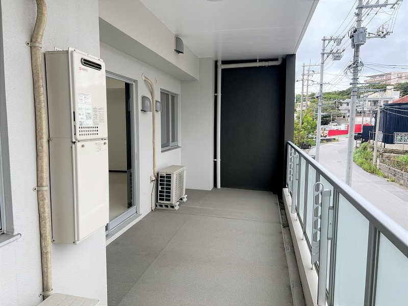 プレミアムコート与儀第二のバルコニー|プレミアムコート与儀第二｜アイランドリゾート沖縄