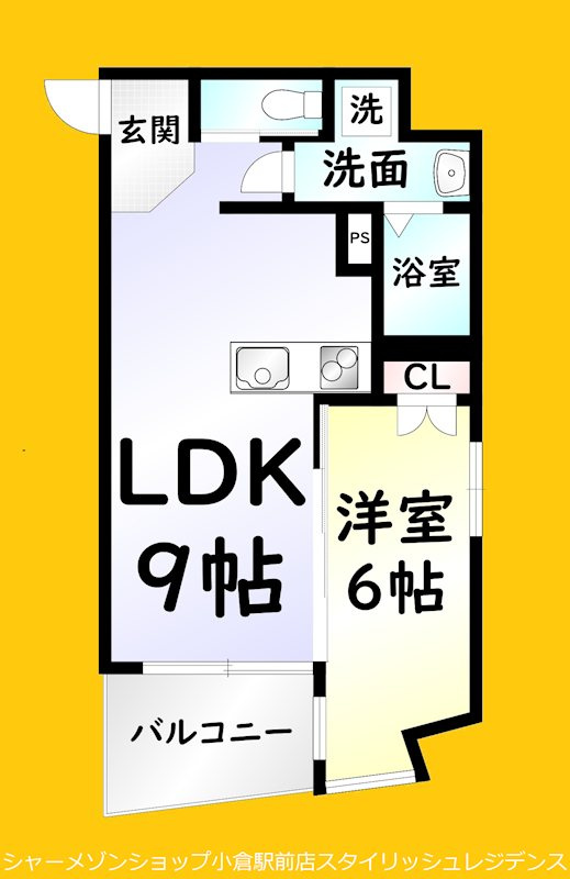 THE MARKS WAYの間取り