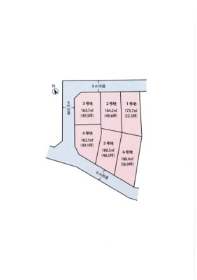 【区画図】 | 和田　全６区画