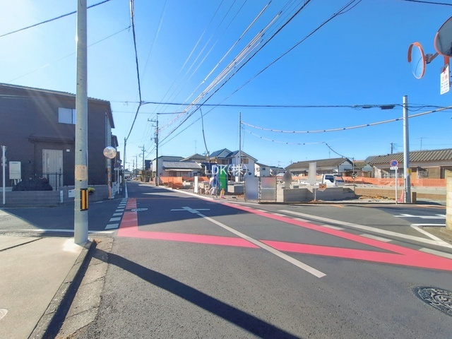 【前面道路含む現地写真】 | 新築戸建／ふじみ野市川崎２丁目（全6棟） | 更地（撮影：'26/02/03）