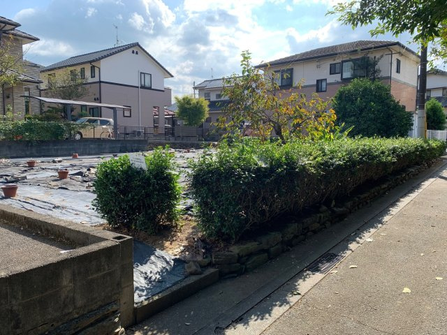 久留米市御井町　売り土地の外観