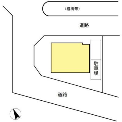【区画図】 | D-room堀之内貸家