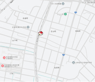 【地図】 | 福岡県大牟田市正山町