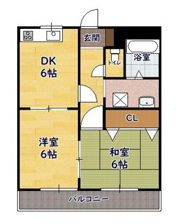 【間取り】 | アイビーコート祇園