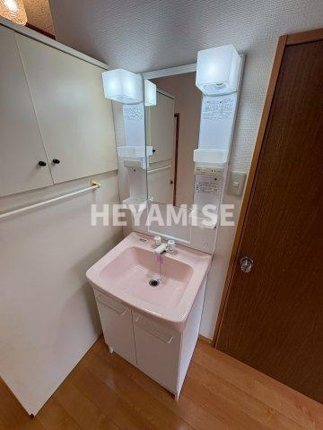 片山ハイツA棟の洗面所