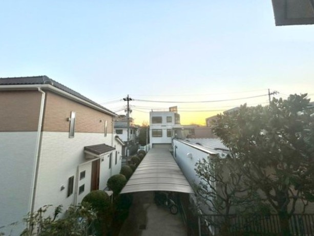 【展望】 | 成増第３シャトレ | 前面には建物が見えますが、視線は気にならない印象。