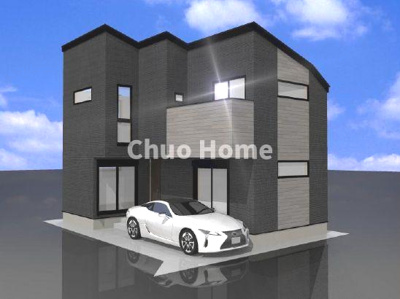 【完成予想図】 | 葛飾区水元1丁目新築分譲住宅 | 外観パース