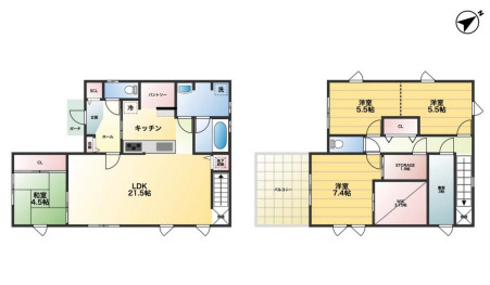 鴻巣市新宿2丁目　中古一戸建て