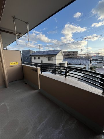 ライオンズマンション岐阜則武【2階】のバルコニー