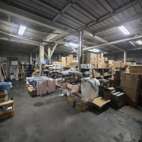 泉大津市助松町1丁目　倉庫・事務所の間取り