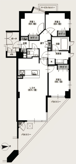  | ★仲介手数料無料★あざみ野パークハウス弐番館 | 仲介手数料無料！お問合せ下さい/080-7058-7312 
