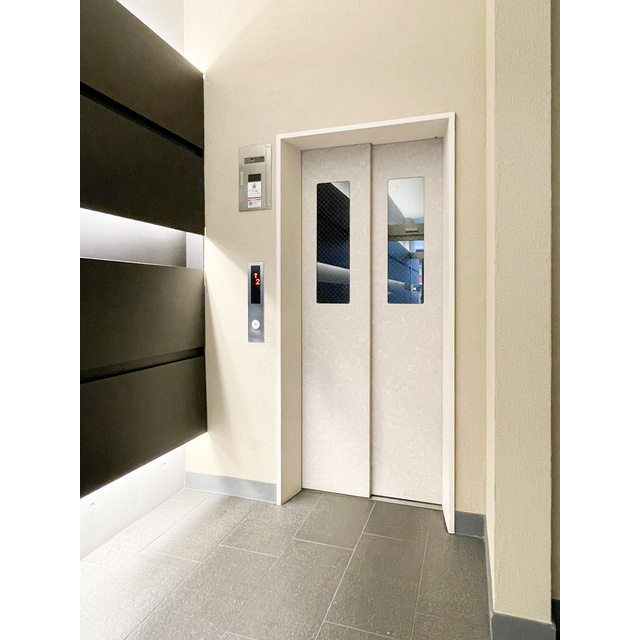 文京区千駄木３丁目の賃貸マンションのその他共用部分|エレベーター