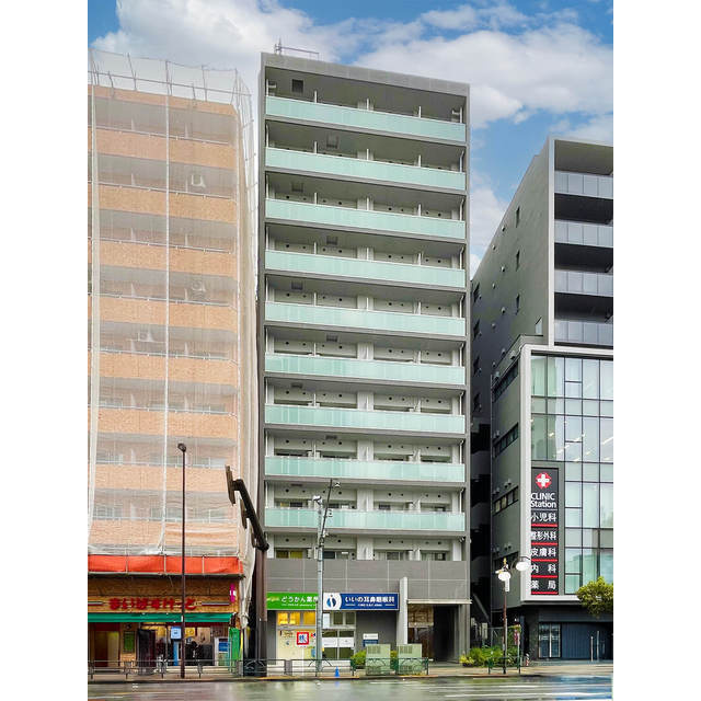 文京区千駄木３丁目の賃貸マンションの外観