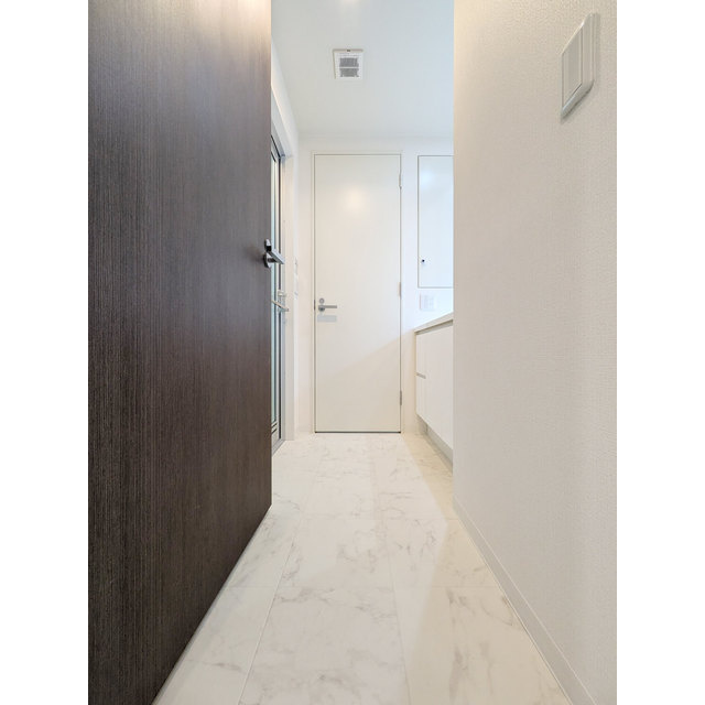 文京区千駄木３丁目の賃貸マンションの洗面所